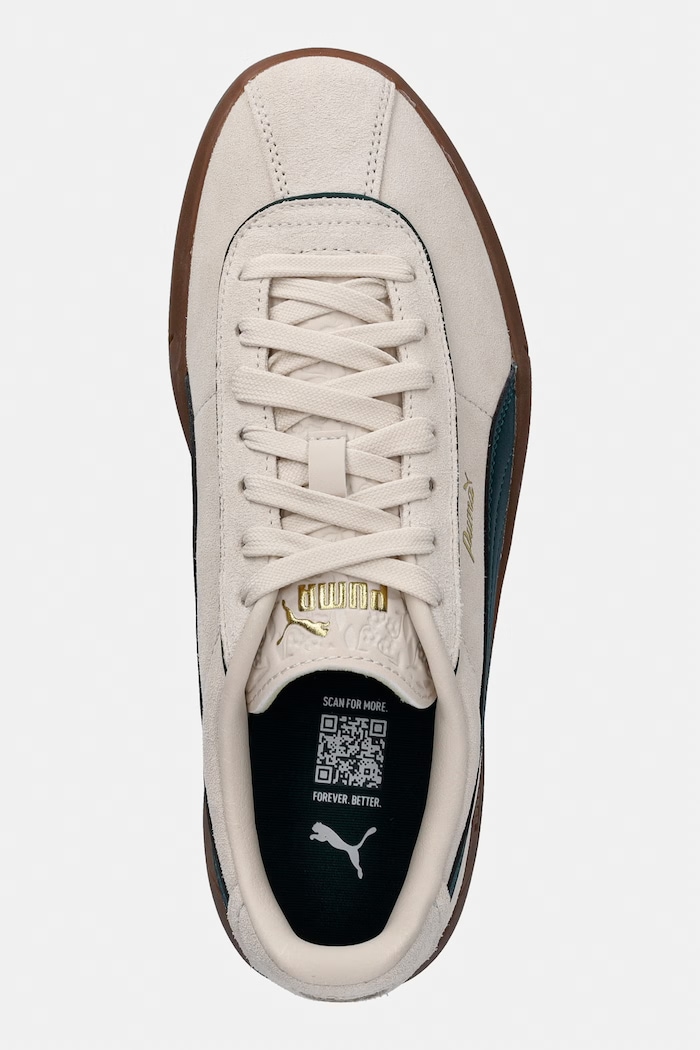 Puma Puma Club Klassika SD sneakersy damskie zamszowe beżowy 400718