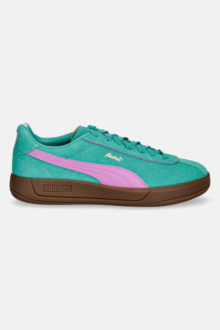 Puma Puma Club Klassika SD sneakers γυναικεία σουέτ 400718 τιρκουάζ SS26