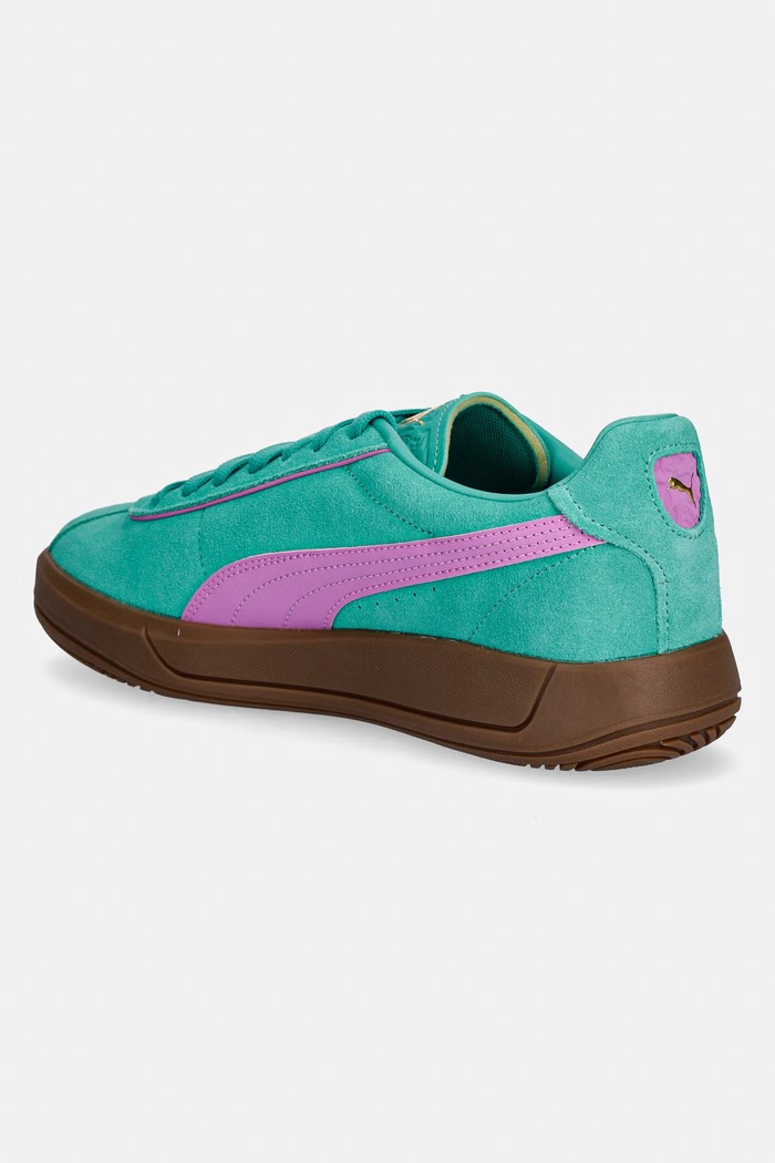 Παπούτσια Puma Puma Club Klassika SD sneakers γυναικεία σουέτ 400718 τιρκουάζ