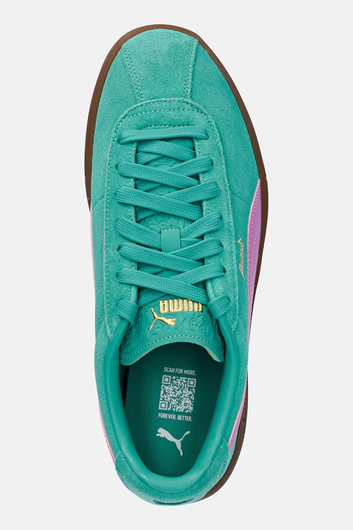 Puma Puma Club Klassika SD sneakers γυναικεία σουέτ τιρκουάζ 400718
