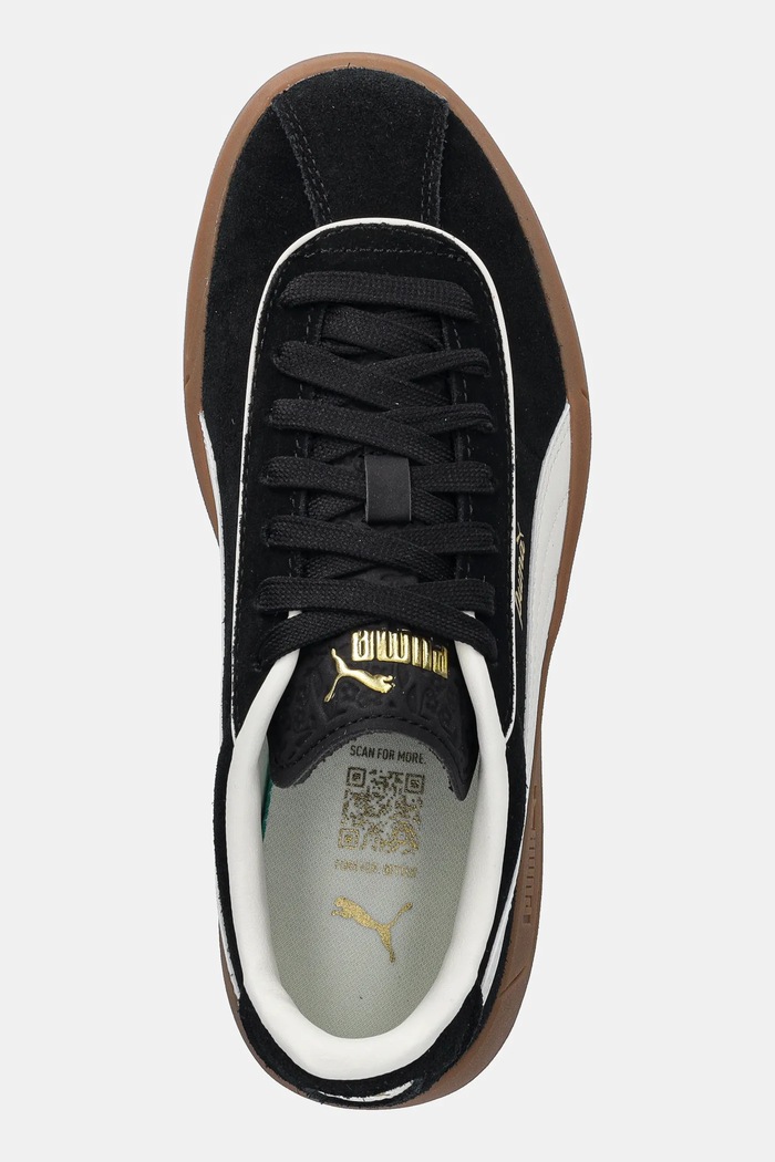 Puma Puma Club Klassika SD sneakers γυναικεία σουέτ μαύρο 400718