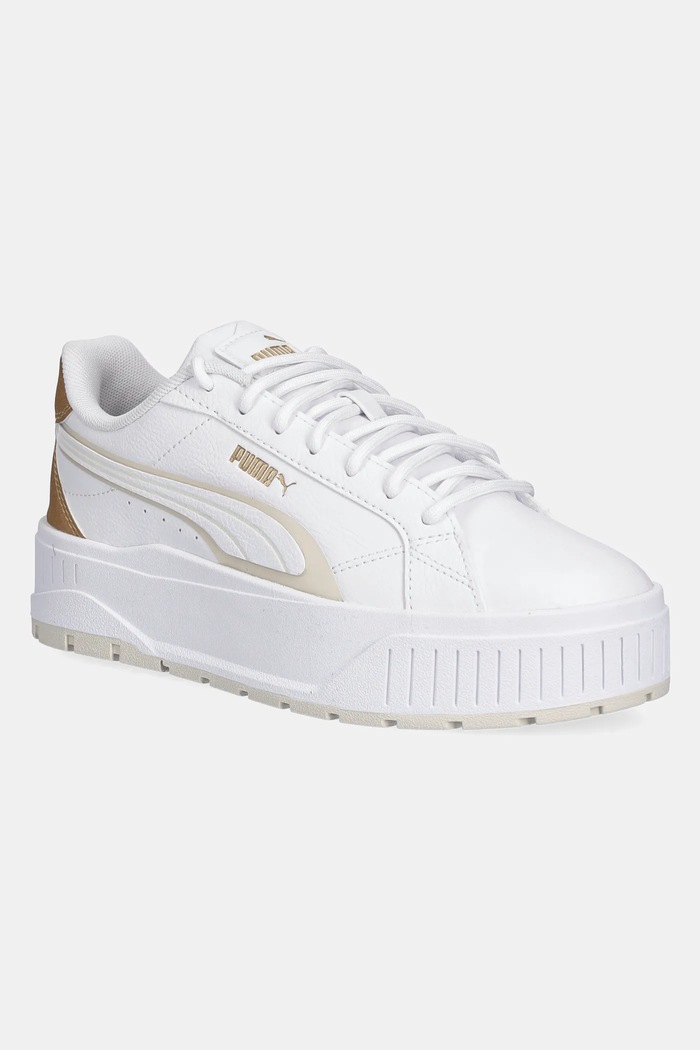 Puma Sneakersy skórzane Karmen II biały 401614