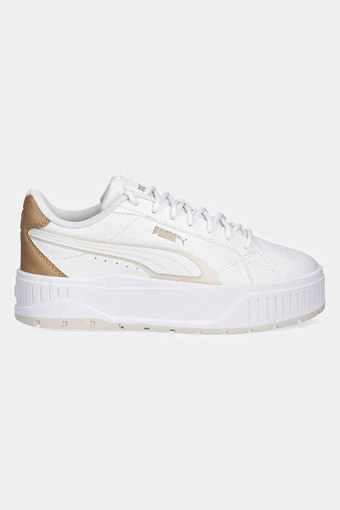 Puma Sneakersy skórzane Karmen II 401614 biały SS25