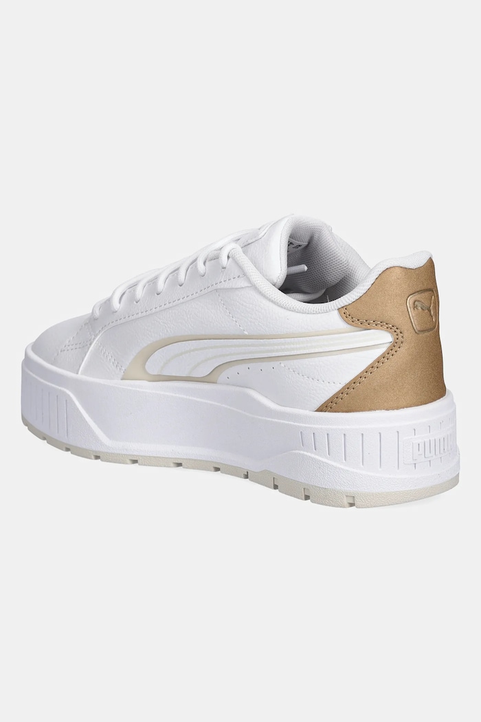 Obuwie Puma Sneakersy skórzane Karmen II 401614 biały