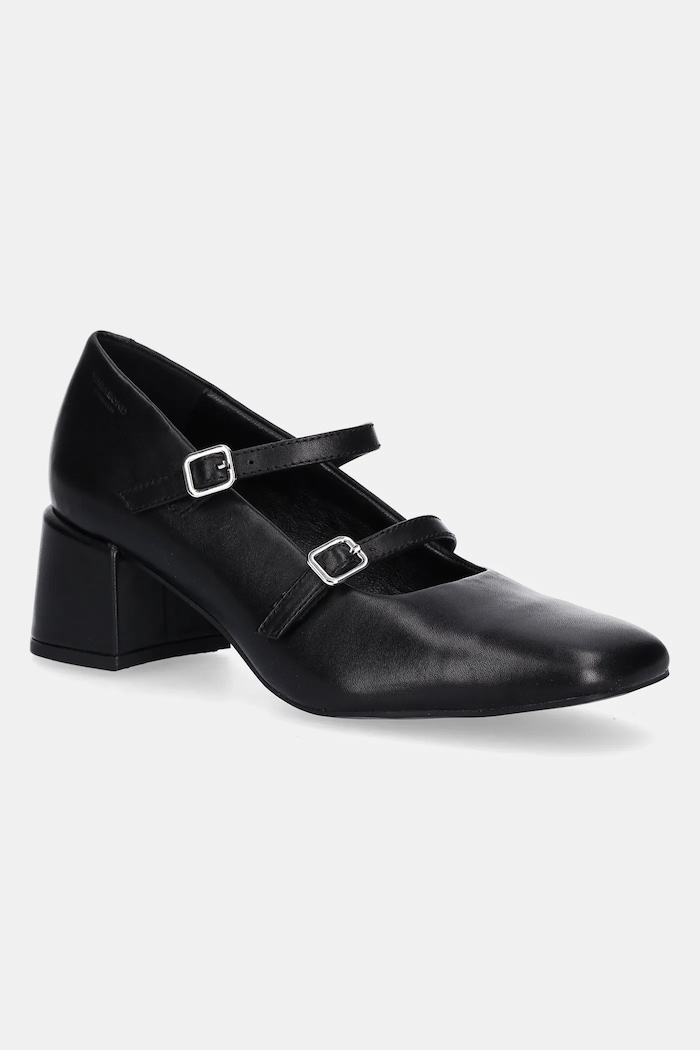 Vagabond Shoemakers czółenka skórzane ADISON słupek czarny 5739.101.20