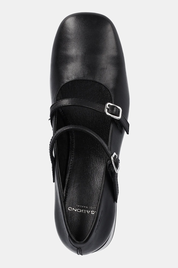 Vagabond Shoemakers czółenka skórzane ADISON czarny 5739.101.20