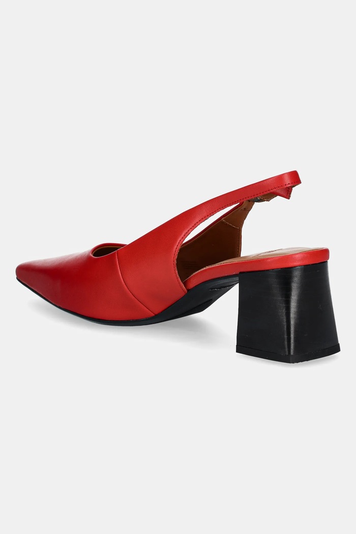 Obuwie Vagabond Shoemakers czółenka skórzane ALTEA 5740.401.48 czerwony