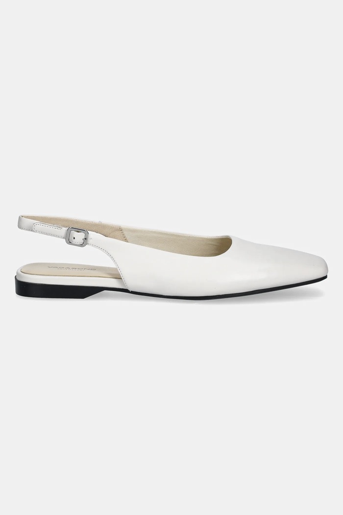 Vagabond Shoemakers baleriny skórzane DELIA 5907.201.01 biały SS25