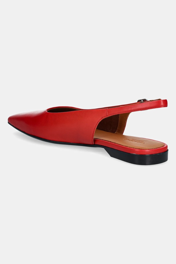 Obuwie Vagabond Shoemakers Baleriny skórzane DELIA 5907.201.48 czerwony