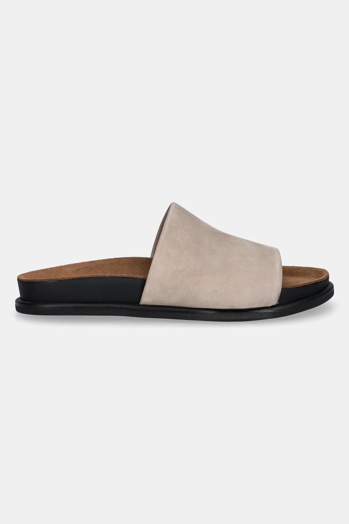 Vagabond Shoemakers klapki zamszowe EFFIE 5922.050.07 beżowy SS25