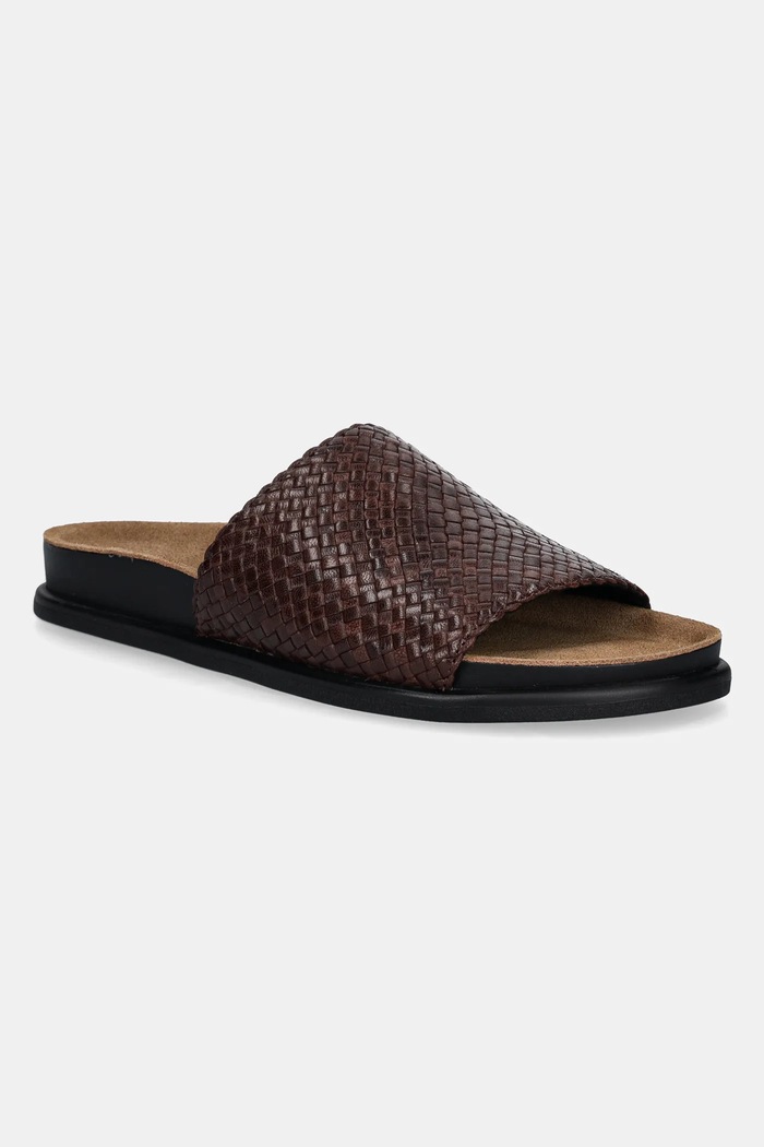 Kožené šľapky Vagabond Shoemakers EFFIE usňová koža hnedá 5922.125.35