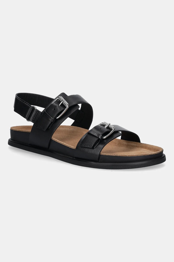 Кожени сандали Vagabond Shoemakers EFFIE гладка кожа черен 5922.201.20