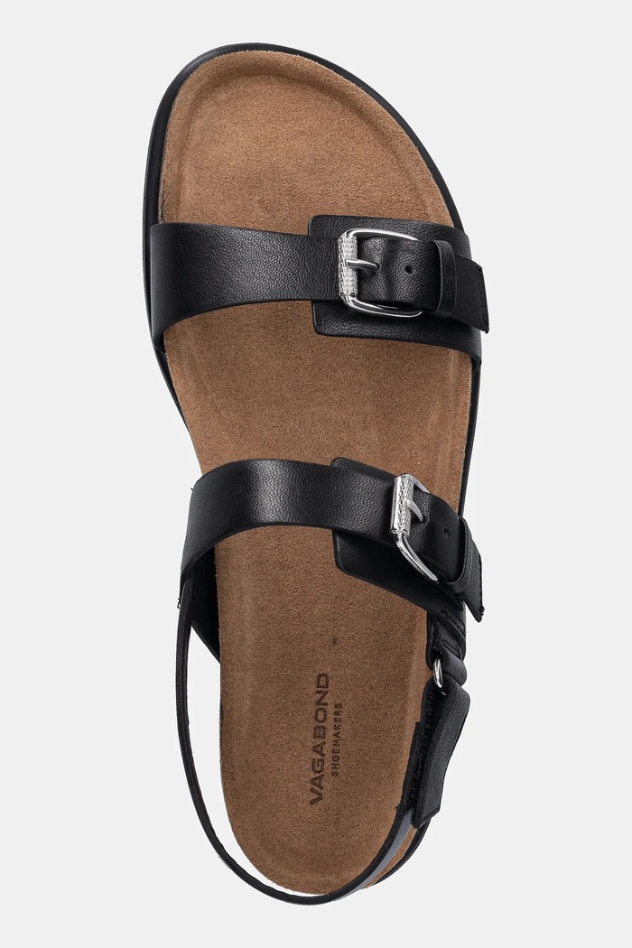 Кожени сандали Vagabond Shoemakers EFFIE черен 5922.201.20