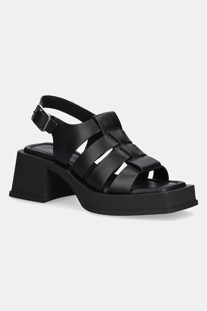 Usnjeni sandali Vagabond Shoemakers HENNIE Sintetični črna 5937.001.20