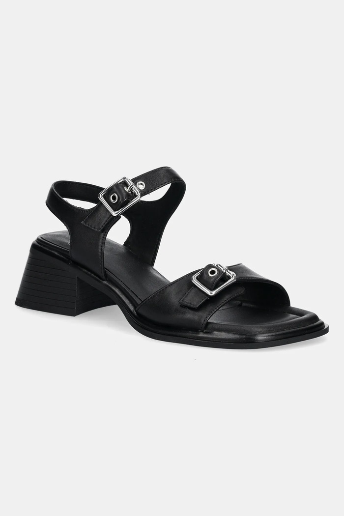 Usnjeni sandali Vagabond Shoemakers INES Zrnato usnje črna 5911.101.20