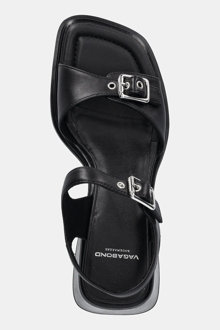 Usnjeni sandali Vagabond Shoemakers INES črna 5911.101.20