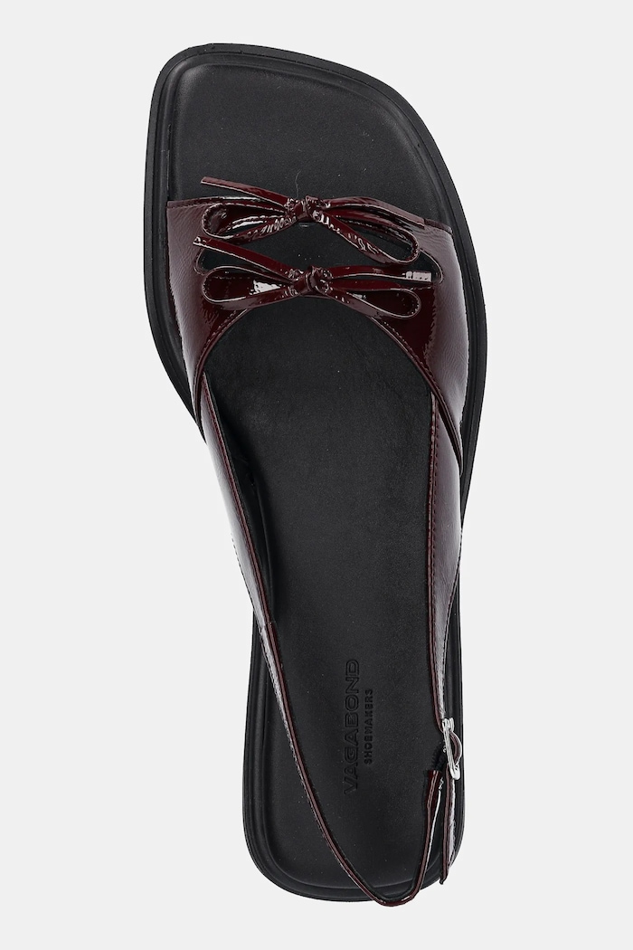Vagabond Shoemakers sandały skórzane IZZY bordowy 5913.160.38
