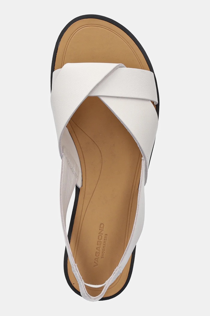 Δερμάτινα σανδάλια Vagabond Shoemakers TIA 2.0 λευκό 5531.001.01