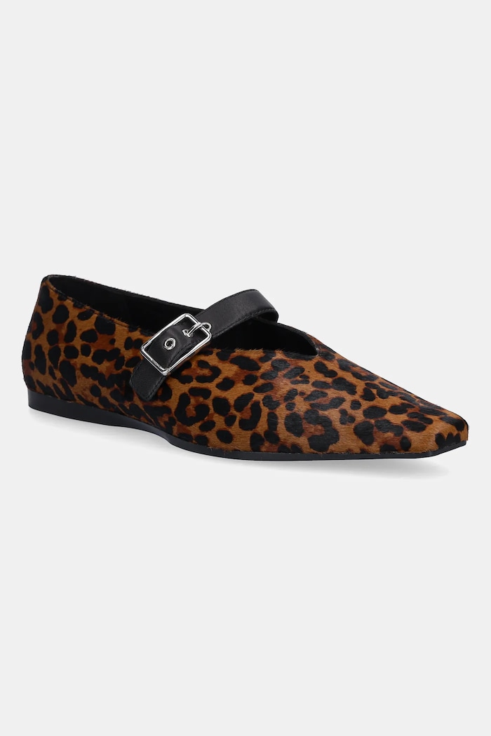 Vagabond Shoemakers ballerine in pelle WIOLETTA pelle fiore marrone 5901.161.94