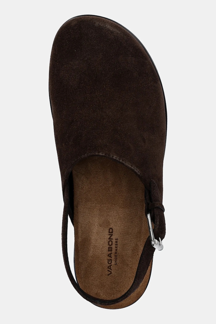 Vagabond Shoemakers sandały zamszowe EFFIE brązowy 5922.540.31