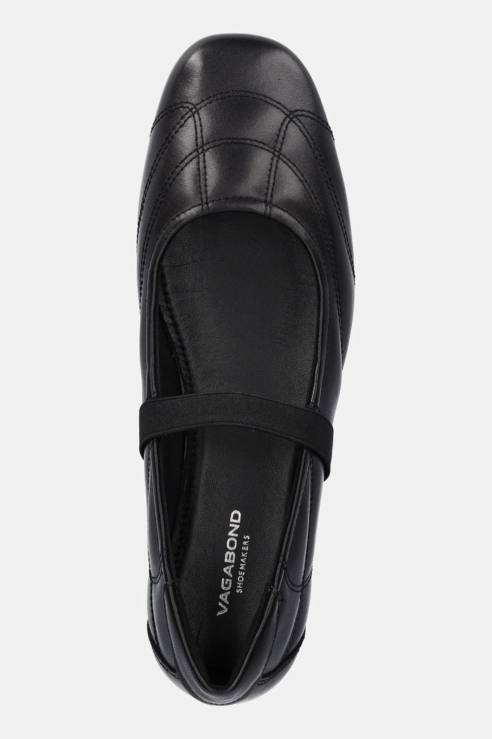 Vagabond Shoemakers baleriny skórzane Hillary czarny 5925.501.20