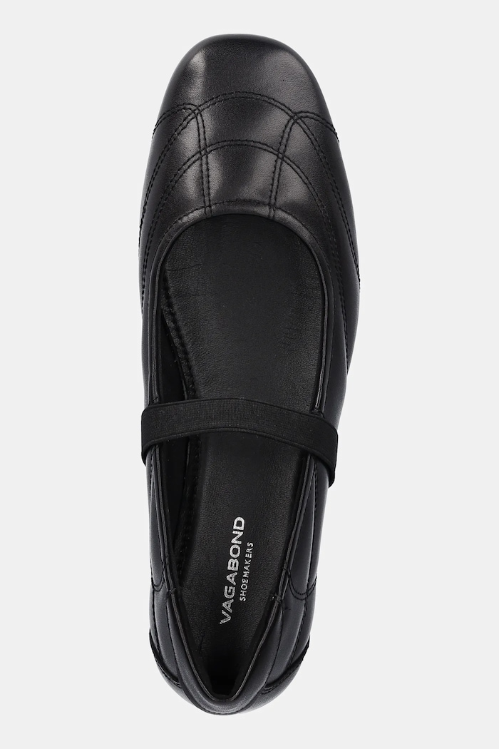 Vagabond Shoemakers baleriny skórzane Hillary czarny 5925.501.20