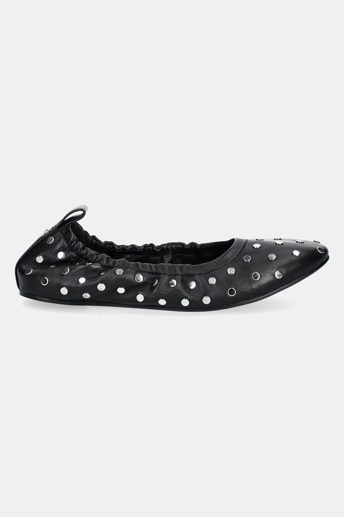 Kožené baleríny MICHAEL Michael Kors Amy 40S5AYFP2L.001 černá SS25