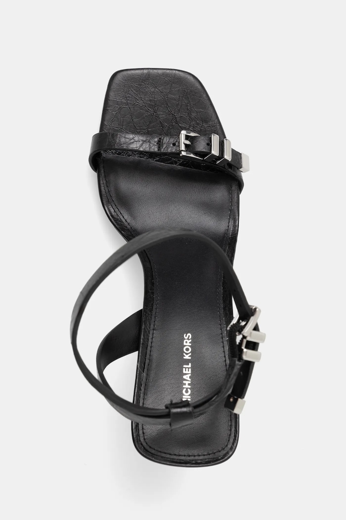 MICHAEL Michael Kors sandale de piele Darrington negru 40S5DTMS1L.001