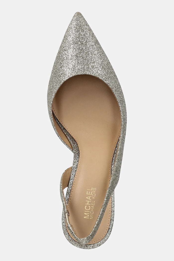 Kožené lodičky MICHAEL Michael Kors Alina zlatá 40S5HNMP2M.740