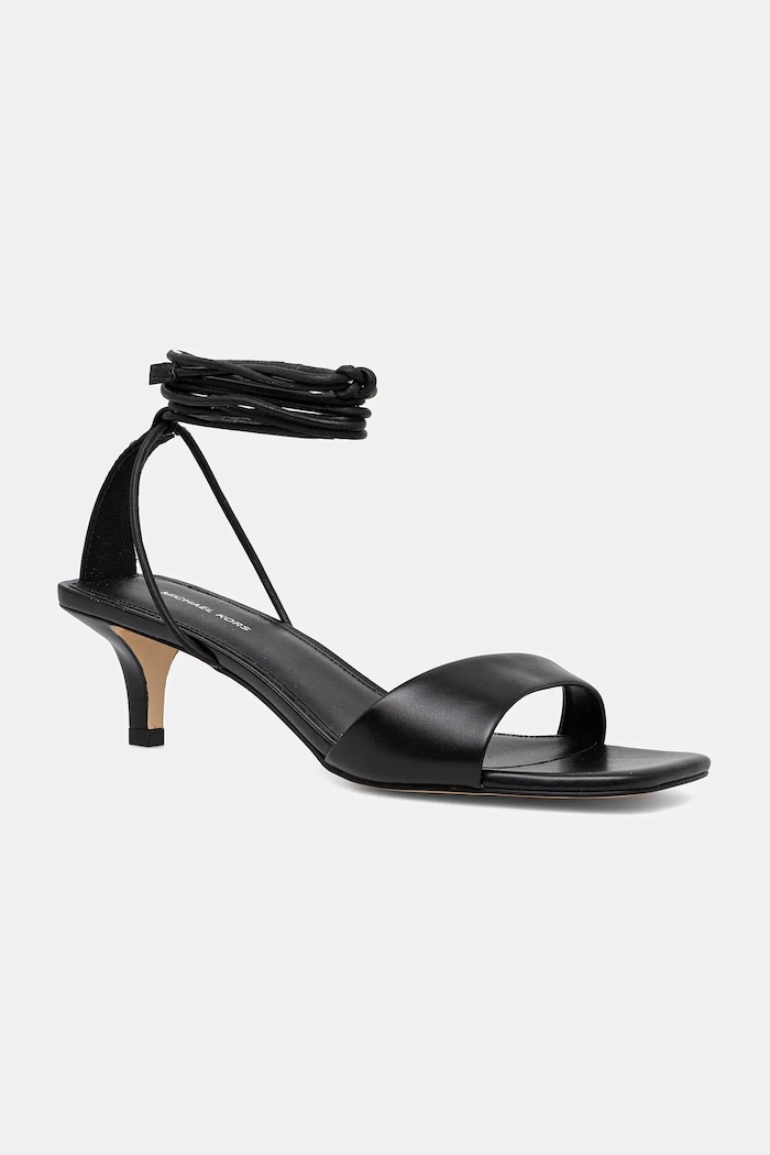 Кожаные сандалии MICHAEL Michael Kors Jaida 5-8 см чёрный 40S5JDMS2L.001