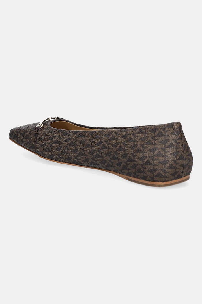 Obuwie MICHAEL Michael Kors baleriny Lena 40S5LEFP1B.200 brązowy