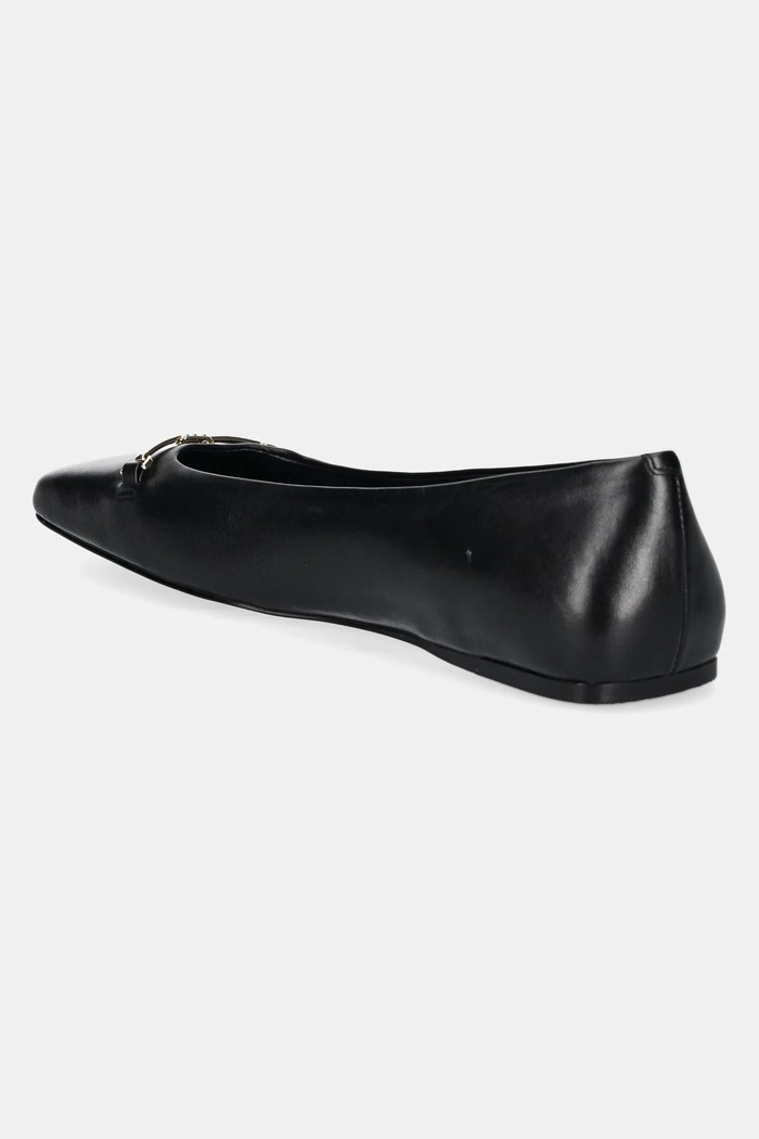 Obuv Kožené balerínky MICHAEL Michael Kors Lena 40S5LEFP1L.001 čierna