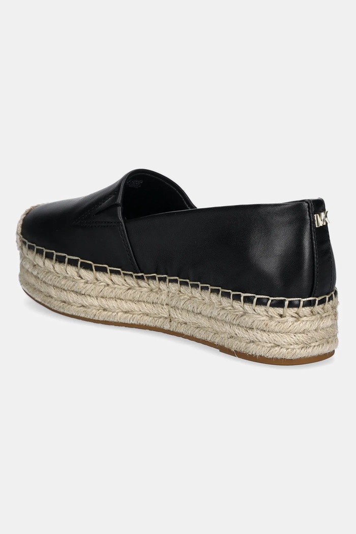 Παπούτσια Δερμάτινες εσπαντρίγιες MICHAEL Michael Kors Lynn 40S5LYFP1L.001 μαύρο