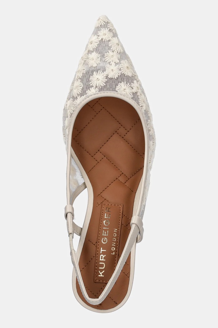 Lodičky Kurt Geiger London Belgravia Sling béžová 538642609.CREAM