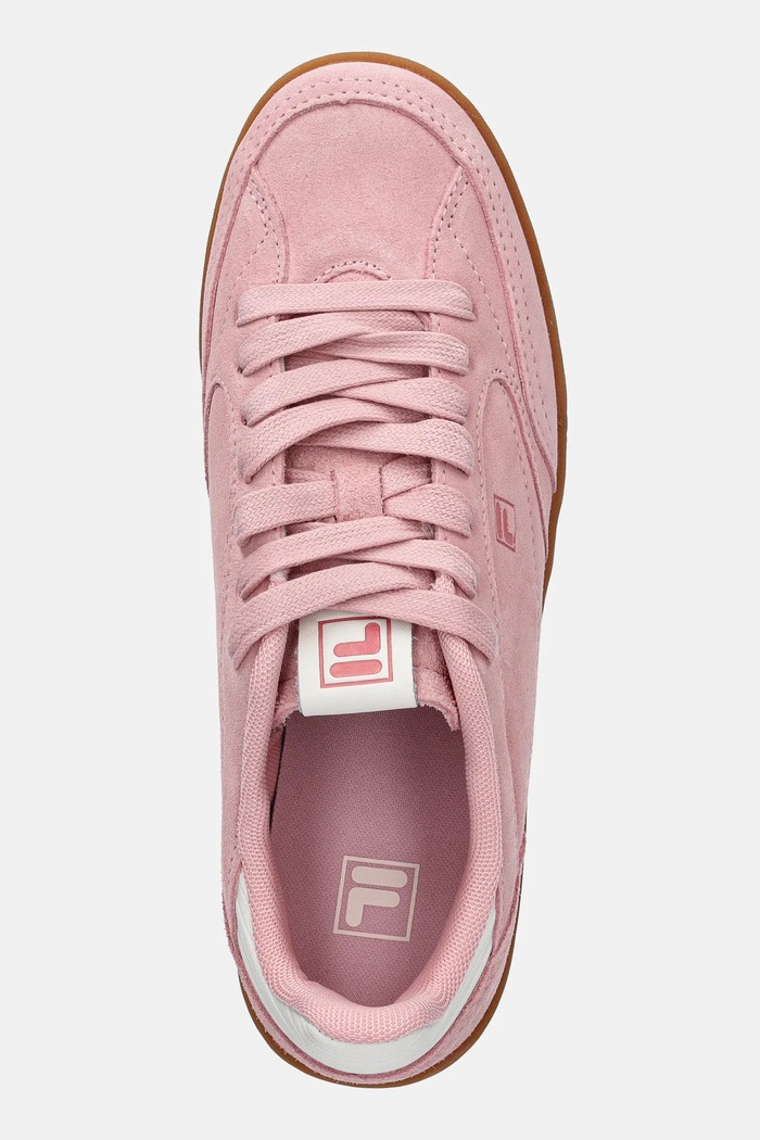 Fila sneakersy zamszowe Slantshot różowy FFW0524