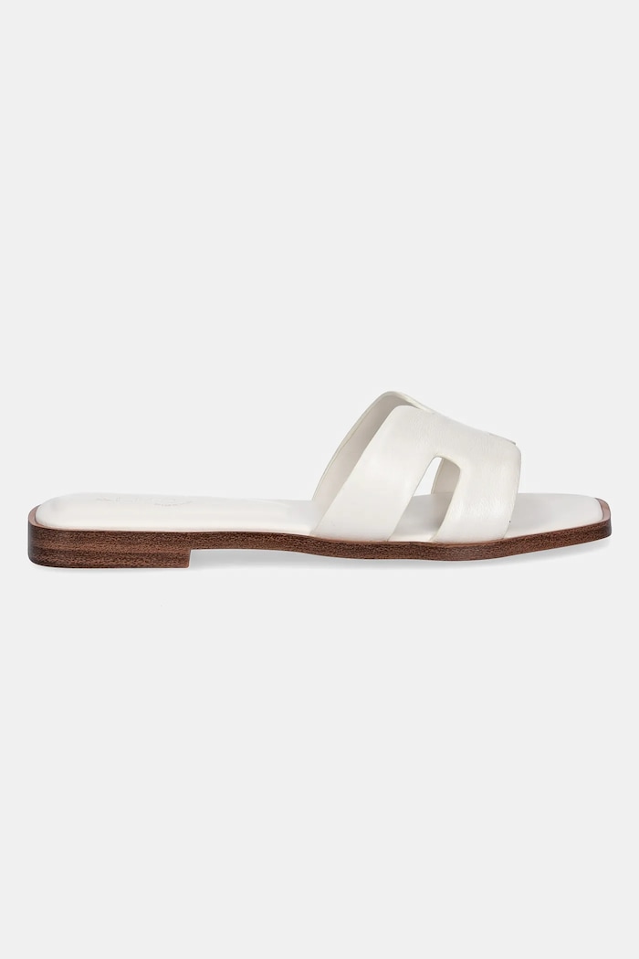 Kožené pantofle Aldo ITSANDAL 13991497 béžová SS25