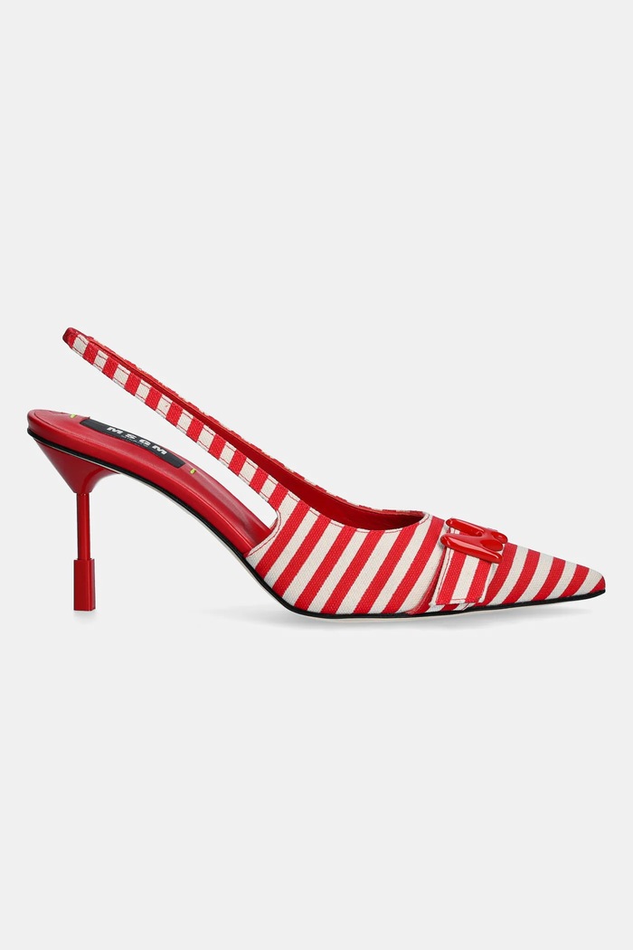 MSGM pantofi cu toc 3841MDS834.962.18 rosu SS25