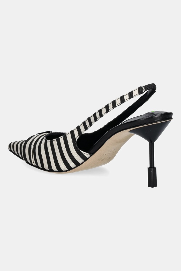 Încălțăminte MSGM pantofi cu toc 3841MDS834.962.99 negru