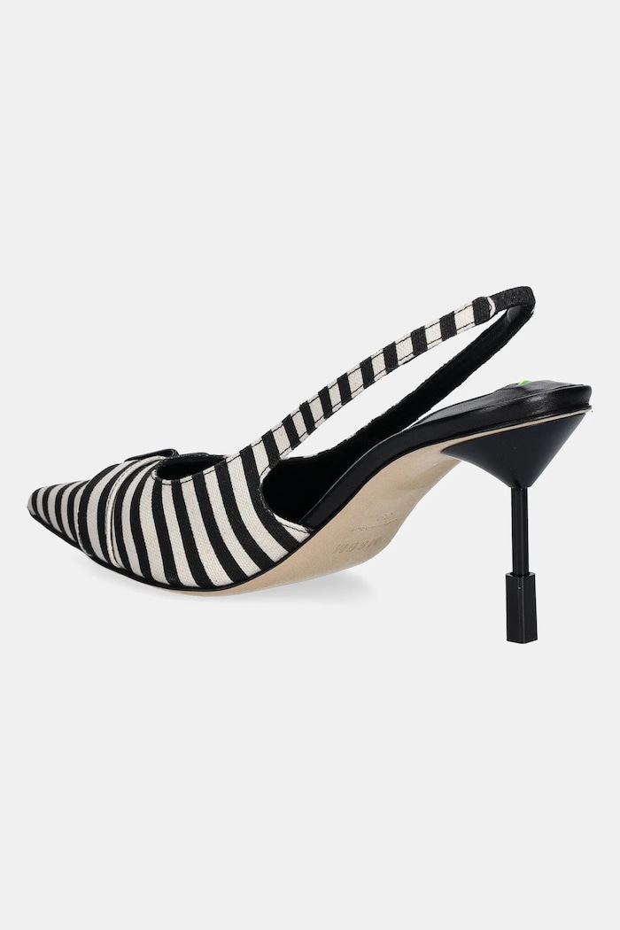 Încălțăminte MSGM pantofi cu toc 3841MDS834.962.99 negru