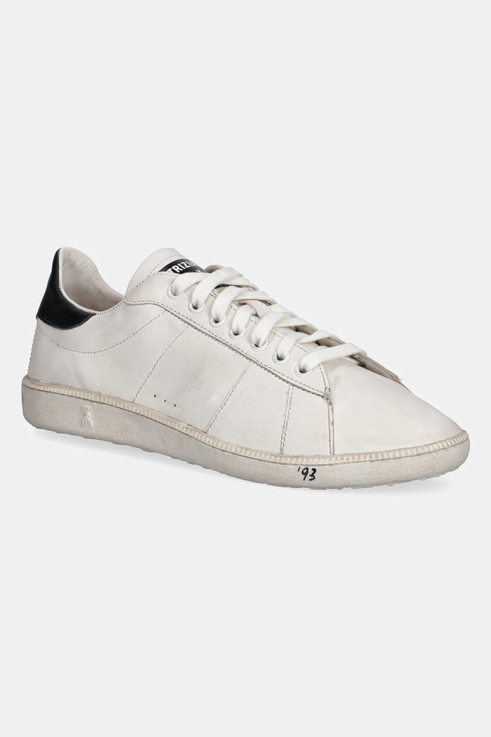 Patrizia Pepe sneakersy skórzane płaska biały 2Z0063.L150.W101
