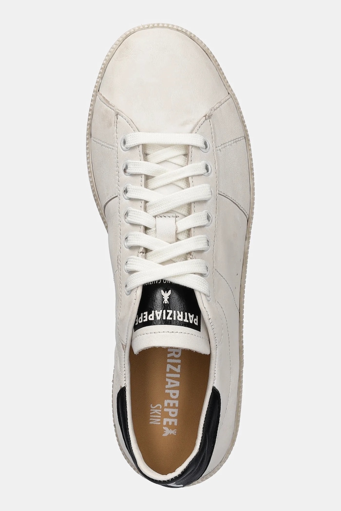 Patrizia Pepe sneakersy skórzane biały 2Z0063.L150.W101
