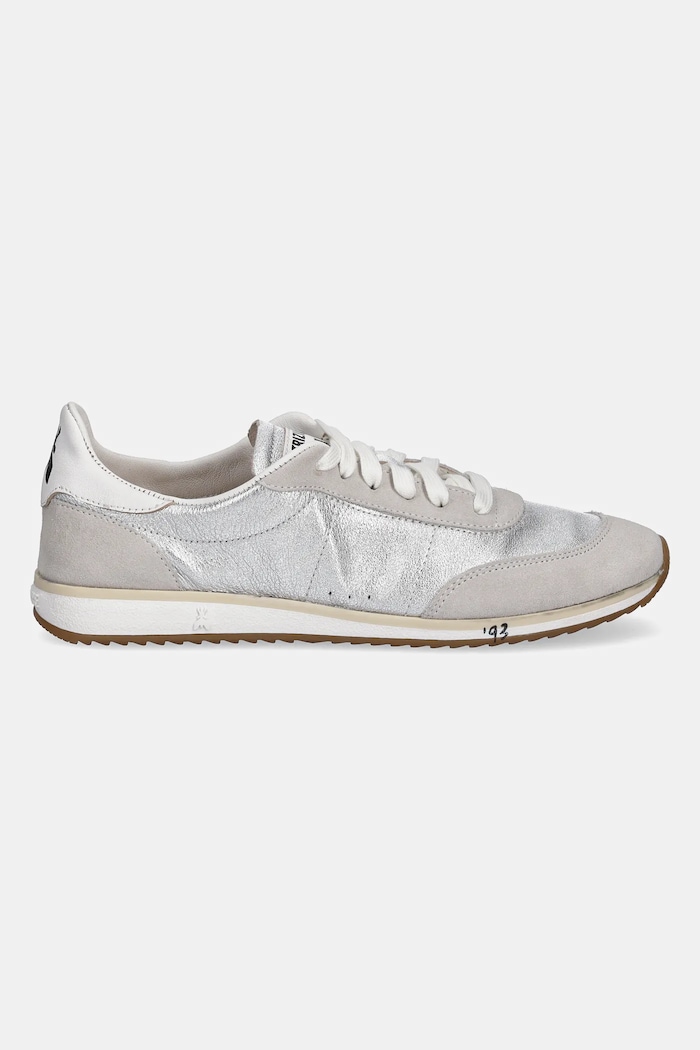 Patrizia Pepe sneakersy skórzane 2Z0074.V043.S298 srebrny AA00