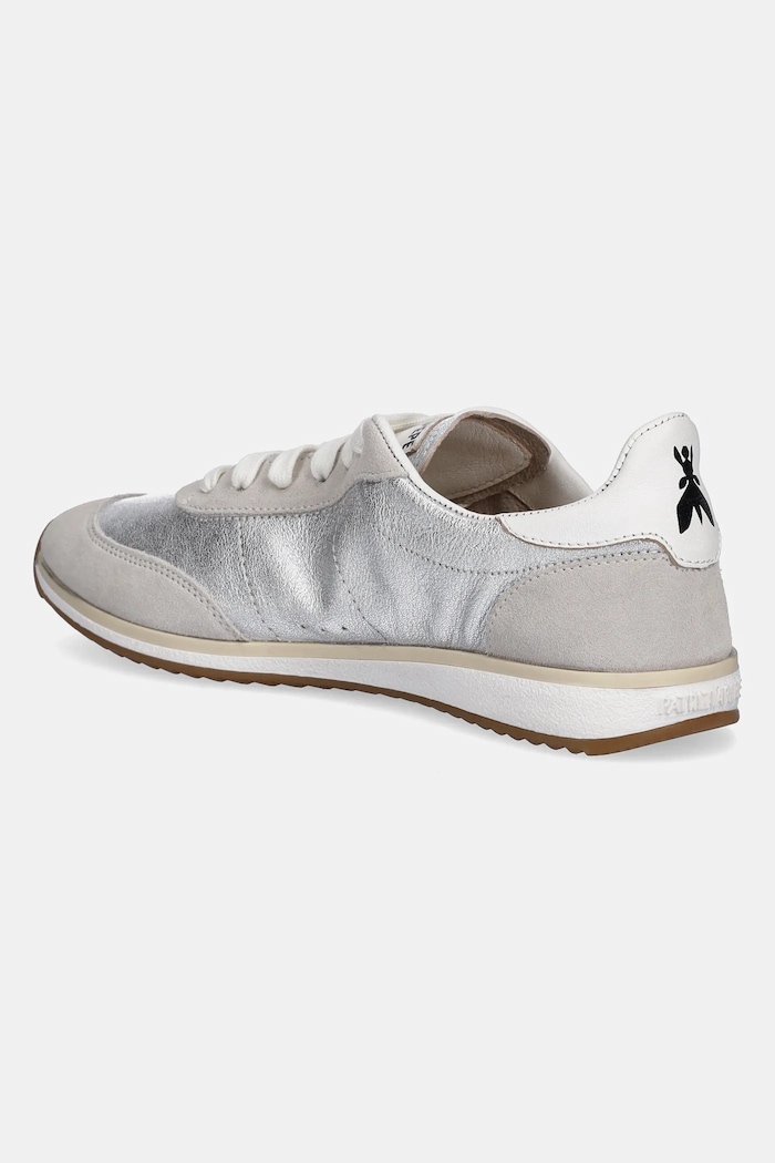 Obuwie Patrizia Pepe sneakersy skórzane 2Z0074.V043.S298 srebrny