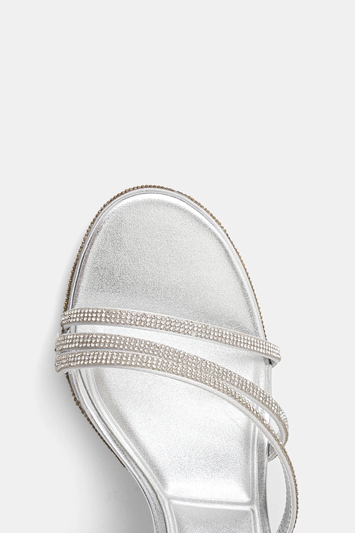 Sandały CHICGLOW Aldo 13965413 srebrny