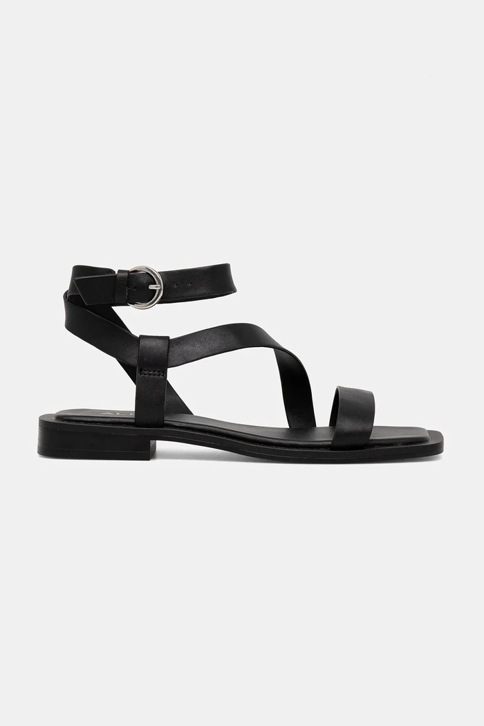 Kožené sandály Aldo GRUGAR 13966800 černá SS25
