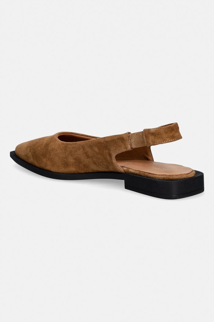 Cipők Copenhagen velúr balerina CPH416 barna