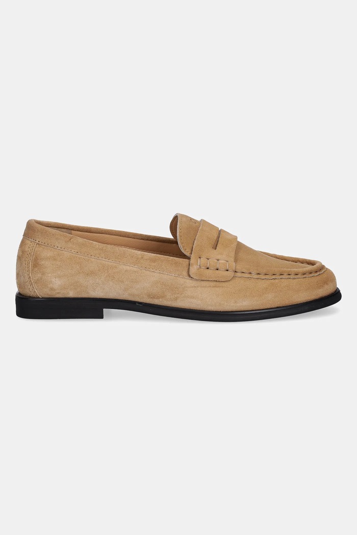 Кожени мокасини Copenhagen Suede CPH419 бежов SS25
