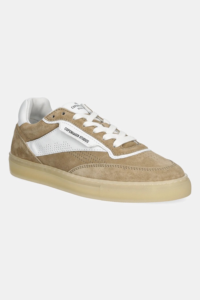 Kožené sneakers boty Copenhagen Leather přírodní kůže béžová CPH90