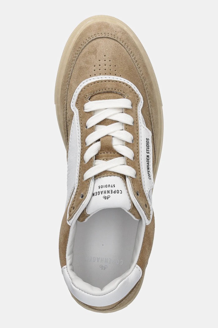 Kožené sneakers boty Copenhagen Leather béžová CPH90