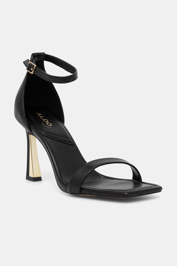 Aldo sandale de piele ROSALI subțire negru 13728098